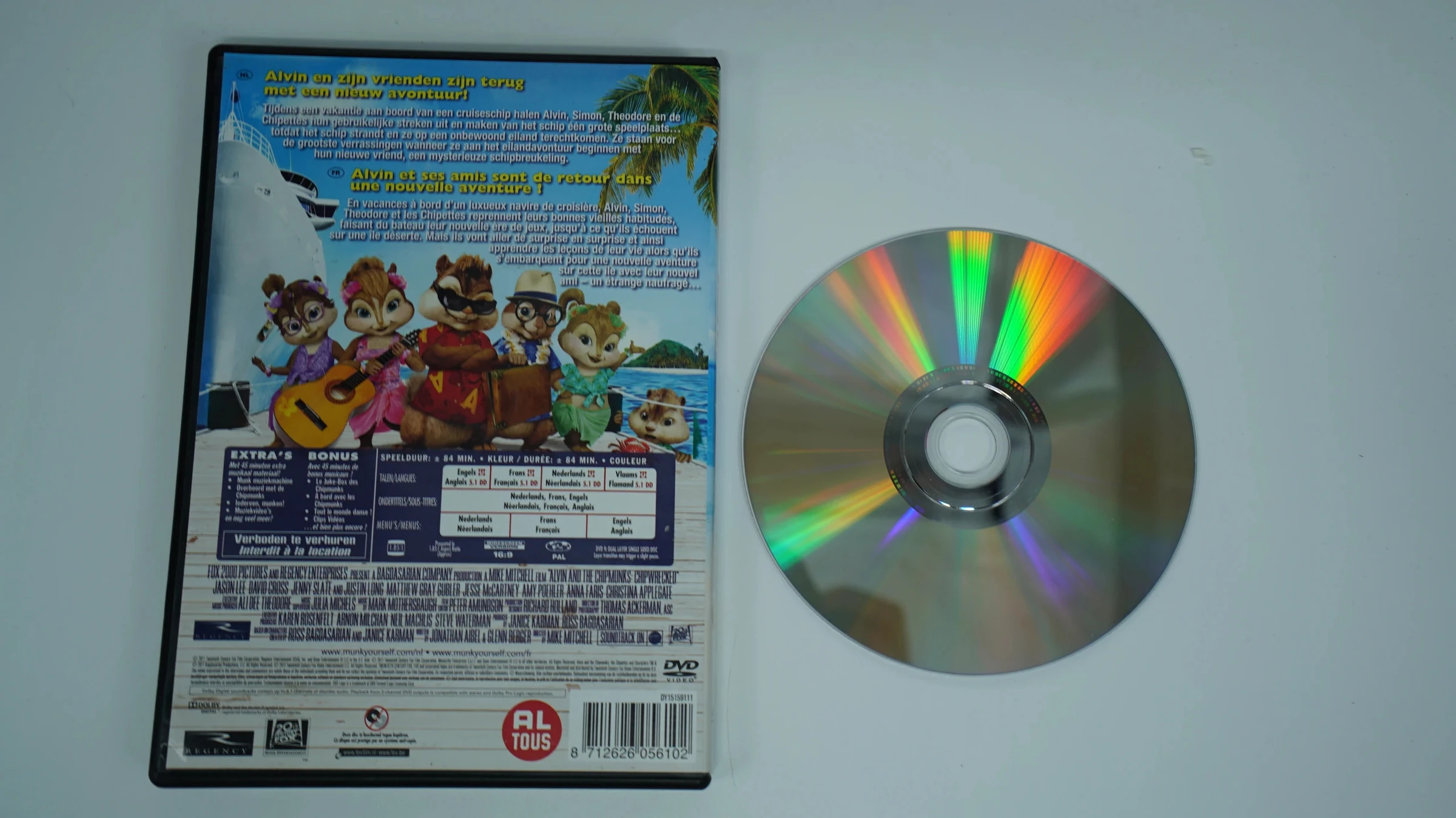 Alvin e os Esquilos 3 (DVD, Região 2 PAL) – photo 4
